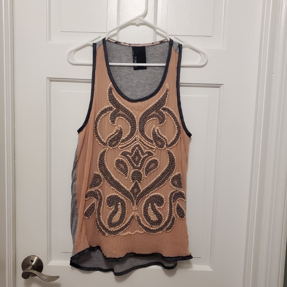 Dolan Tee Unique Tank Size Medium Made In Los Angeles - Picture 7 of 10